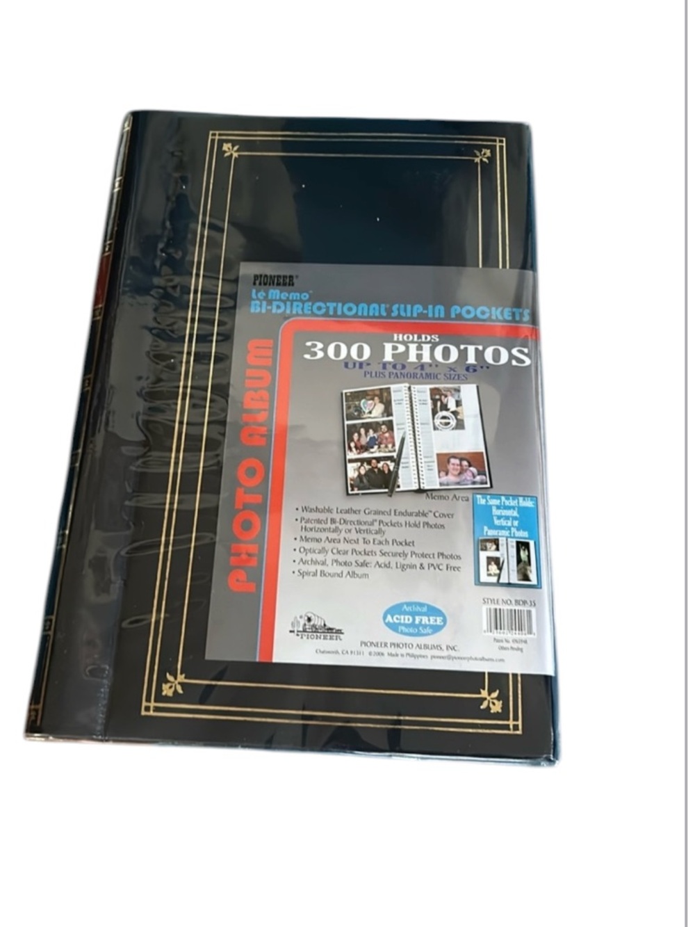 Vintage Pioneer Bi-Directional Photo Album